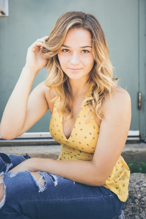 Natural light portrait